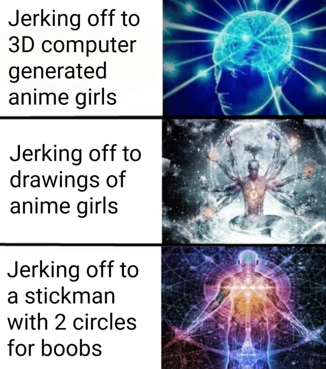 Jerking Off To 3d Computer Generated Anime Girls Jerking Off To