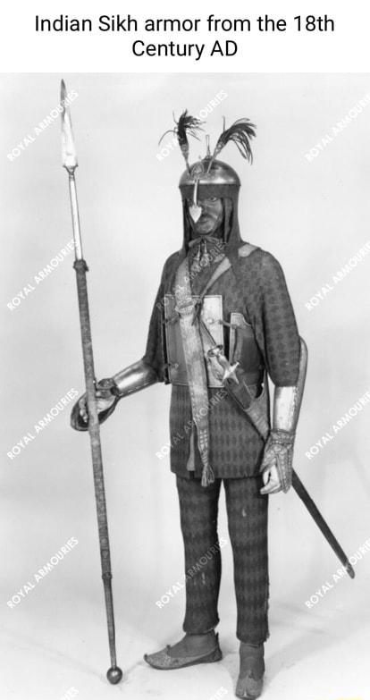 Indian Sikh armor from the 18th Century AD - iFunny