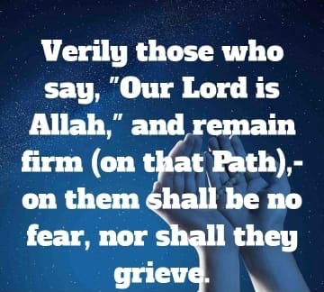 Verily those who say, 