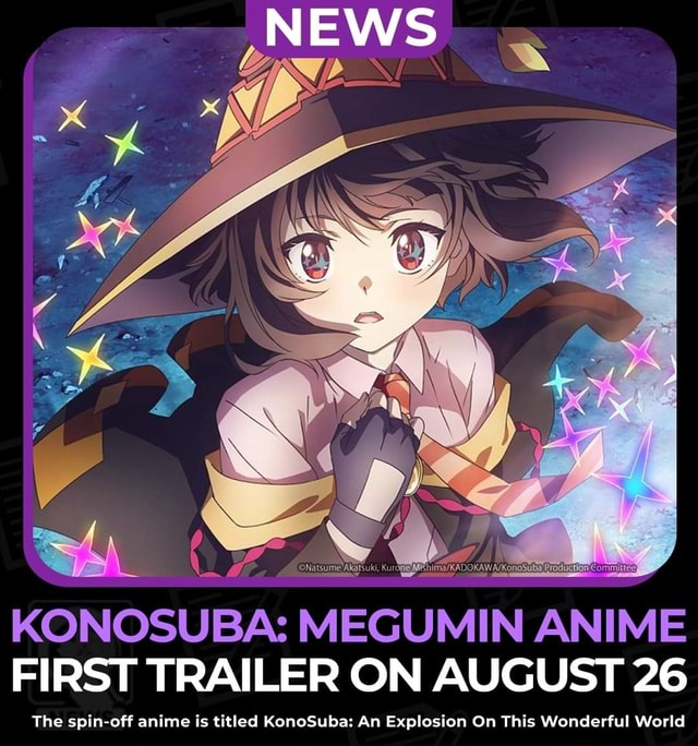 KONOSUBA Megumin Spinoff Gets Explosive Tie-In With Spicy Beef Soup Brand -  Interest - Anime News Network