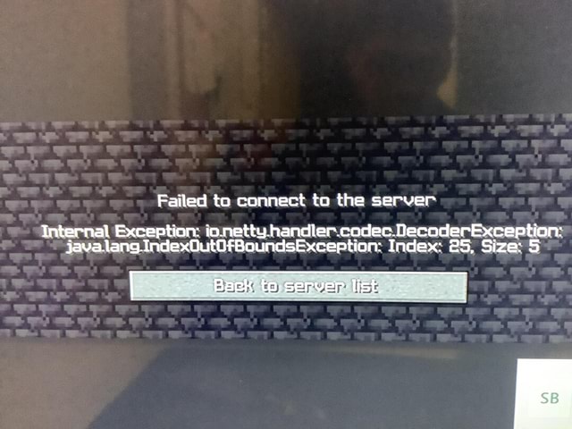 Failed To Connect To The Server Internal Exception Io Netty Handler