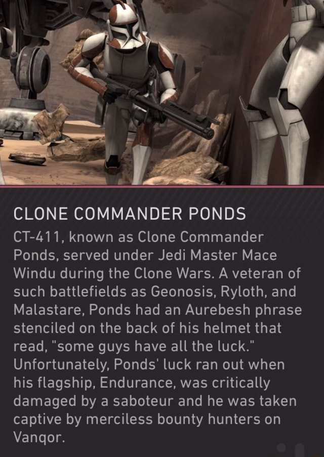 star wars commander ponds