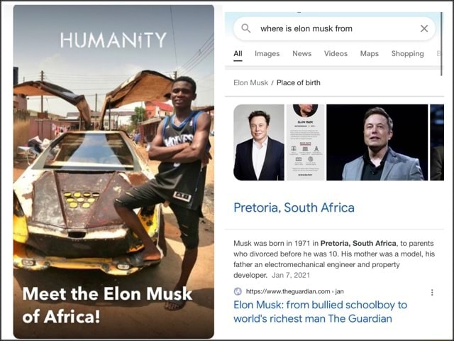 Meet the Elon Musk of Africa! where is elon musk from x Images News