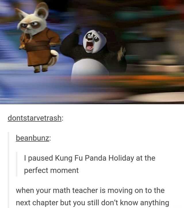 Dontstarvetrasn: beanbunz: I paused Kung Fu Panda Holiday at the ...