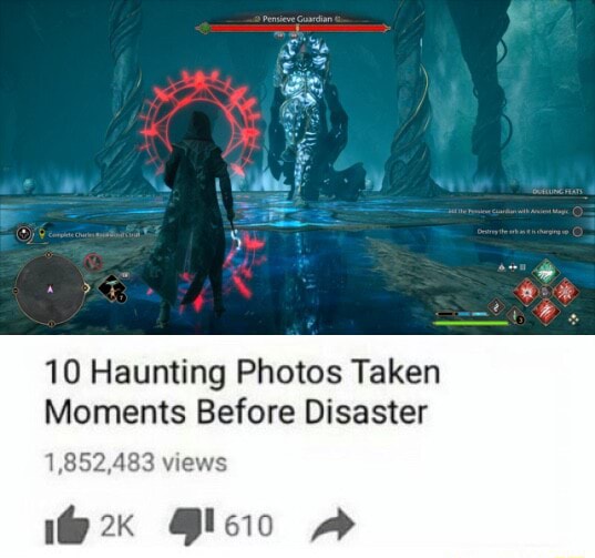 10 Haunting Photos Taken Moments Before Disaster views Clew - iFunny