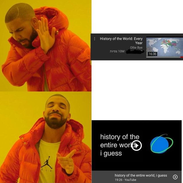 History Of The Entire World I Guess Clean History of the World: Every Year Ollie Bye history of the entire work