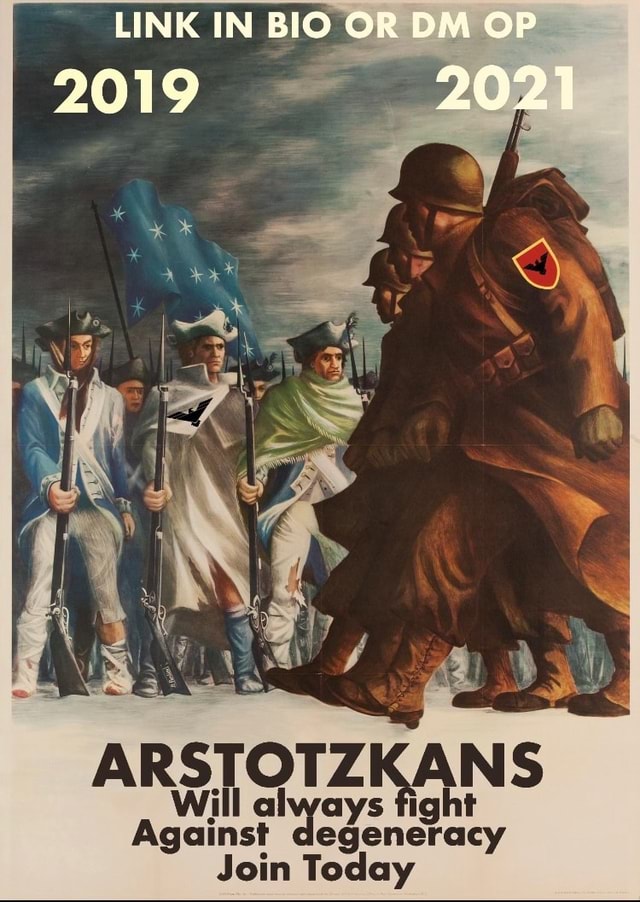 LINK IN BIO 2019 2021 ARSTOTZKANS Will always fight Against degeneracy