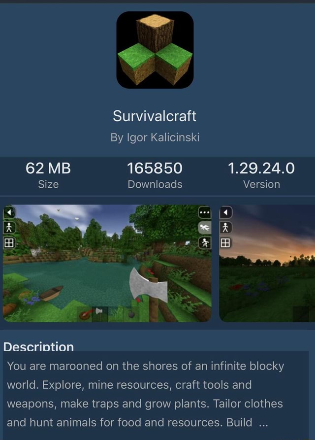 Survivalcraft Animals & Traps 