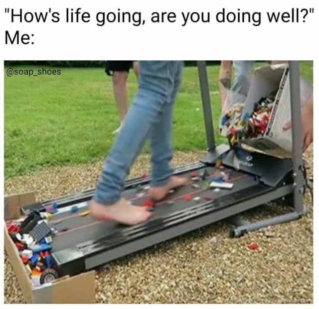"How's life going, are you doing well?" iFunny