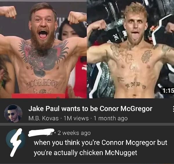 Jake Paul Wants To Be Conor McGregor M.B. Kovas - Views 1 Month Ago 2 ...