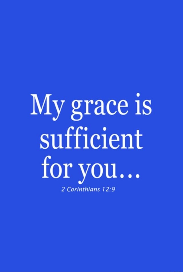 My grace is sufficient for you... iFunny
