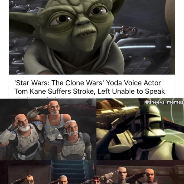 'Star Wars The Clone Wars' Yoda Voice Actor Tom Kane
