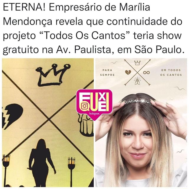 Que Saudade 🥺 ️ Reprodução Instagram 📸 Eterna Empresário De