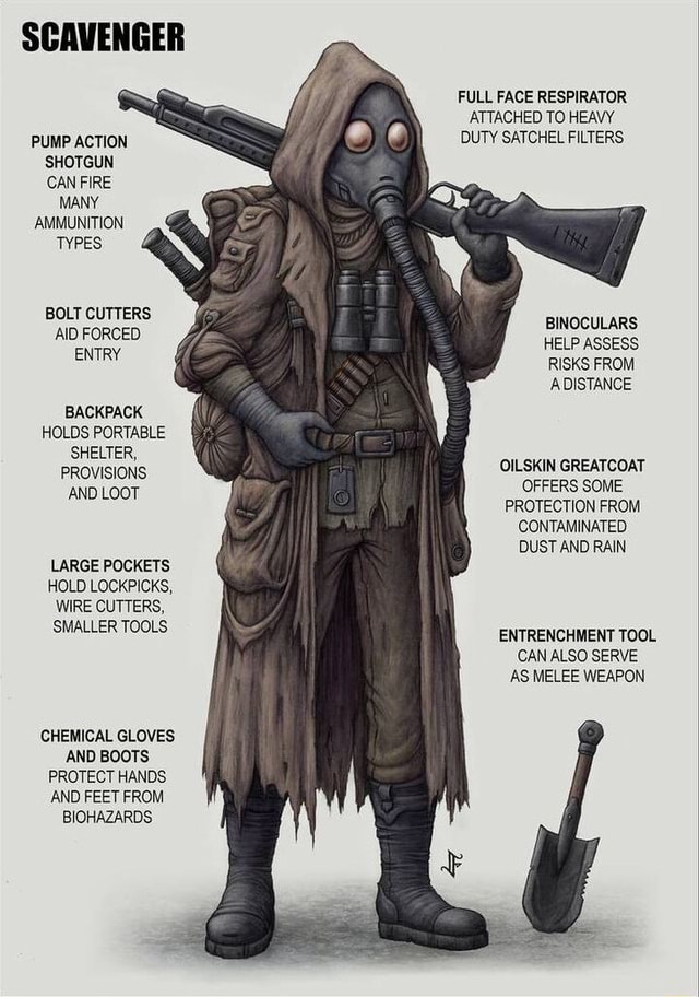 PUMP ACTION SHOTGUN CAN FIRE MANY AMMUNITION TYPES. BOLT CUTTERS AID FORCED. ENTRY BACKPACK