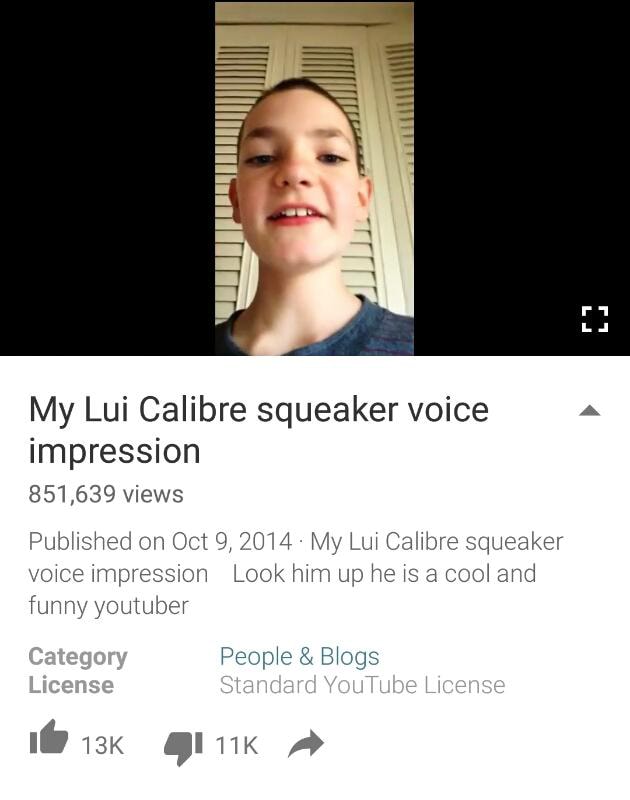 what happened to lui calibre what happened to lui calibre
