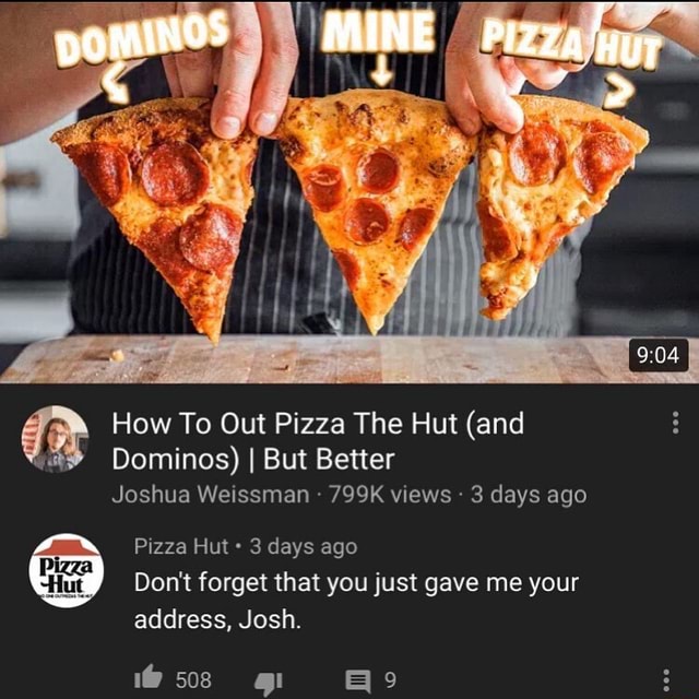 How To Out Pizza The Hut (and Dominos) I But Better Joshua