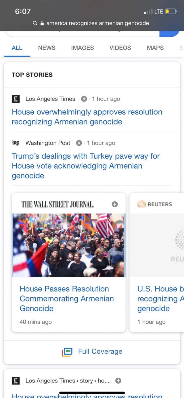 Q America Recognizes Armenian Genocide Top Stories Los Angeles Times