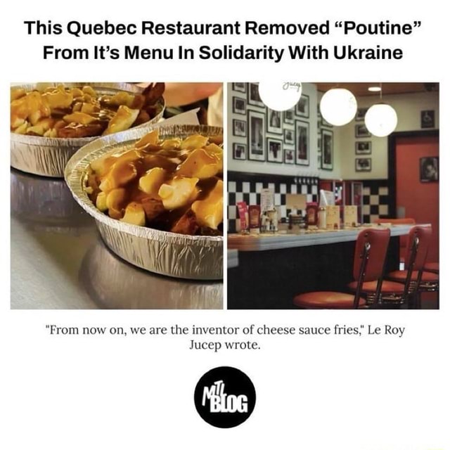 This Quebec Restaurant Removed 