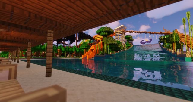 Minecraft Bali Aquapark by drummaks [Lavarc] - iFunny