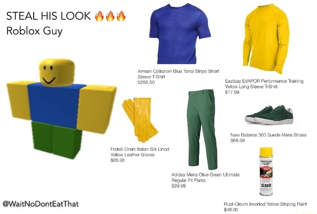 Gf Steal His Look Mm Roblox Guy - roblox guy looks