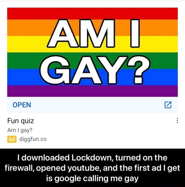 am i gay quiz ad