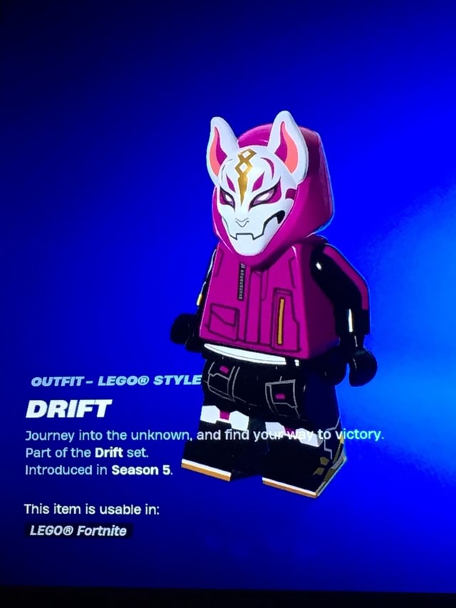 Fortnite best sale lego drift