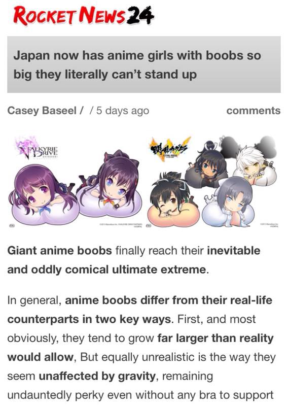 Anime boobs giant 
