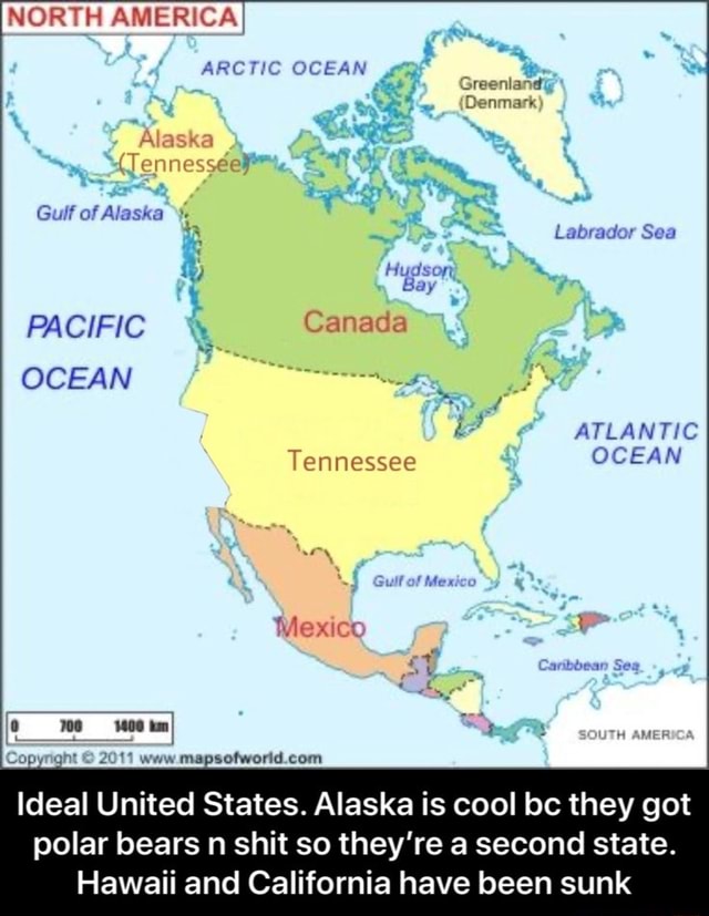 NORTH AMERICAI ARCTIC OCEAN Gulf of Alaska fe À Labrador Sea y Hudson PACIFIC L Canada OCEAN q i