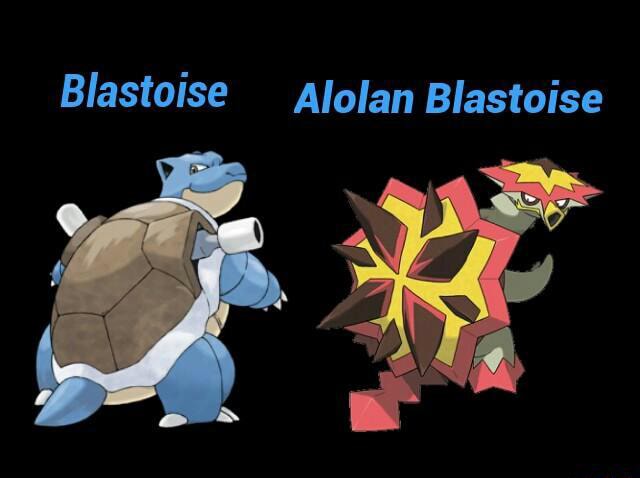 Blastoise Alolan Blastoise - )