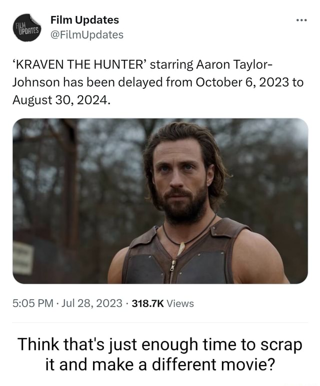 KRAVEN THE HUNTER – New Trailer (2024) Aaron Taylor Johnson