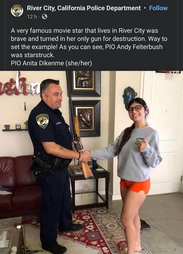 River City, California Police Department Follow A very famous movie