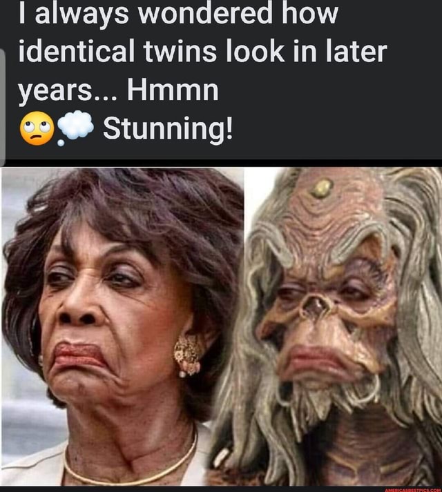 I Always Wondered How Identical Twins Look In Later Years Hmmn