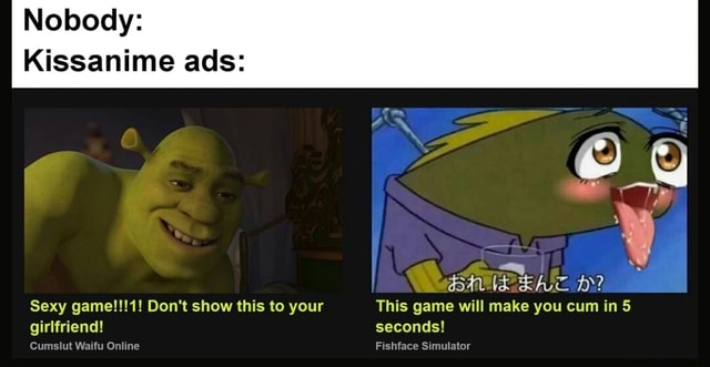 Nobody Kissanime Ads