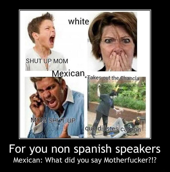 For You Non Spanish Speakers Mexican What Did You Say Motherfucker For You Non Spanish Speakers Mexican What Did You Say Motherfucker