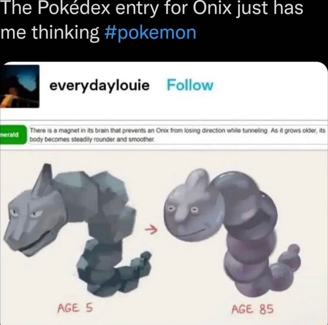 Onix  Pokédex