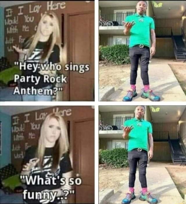 Hyo sings party Rock Anthem? aimae siso - iFunny