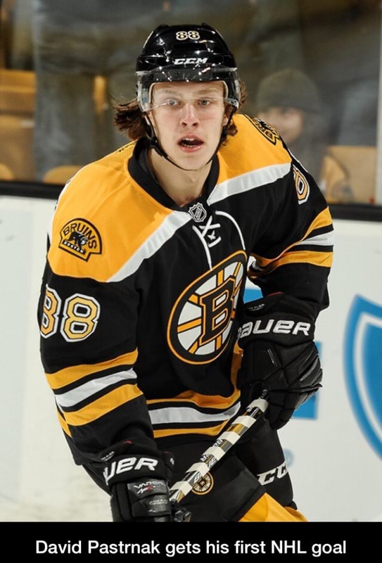 David Pastrnak Gets His First NHL Goal - David Pastrnak Gets His First ...