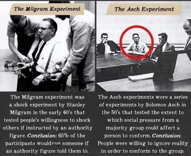 milgram experiment asch