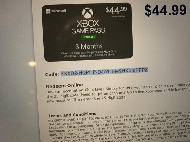 why is my 12 month code being converted to game pass ultimate