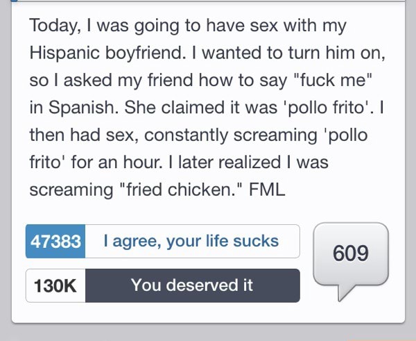 Today I Was Going To Have Sex With My Hispanic Boyfriend I Wanted To 