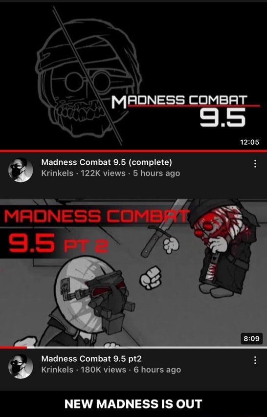 MADNESS COMBAT Madness Combat 9.5 (complete) Krinkels - 122K views - 5 ...