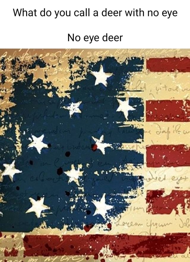 what-do-you-call-a-deer-with-no-eye-no-eye-deer-ifunny