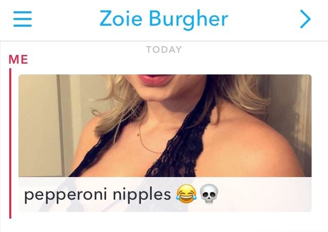 Zoie burgher ass