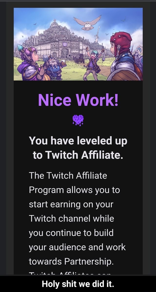 twitch affiliate