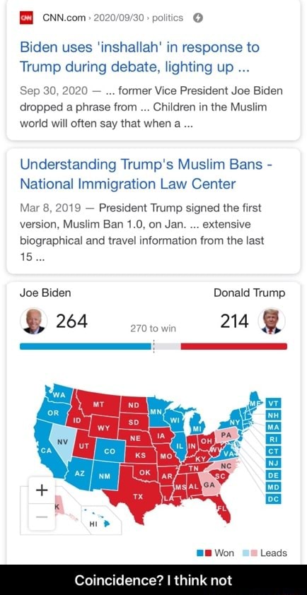Trump Inshallah