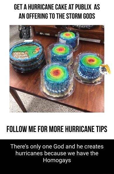 Publix Is Making 'Hurri-Cakes' For Floridians Preparing For Hurricane Dorian