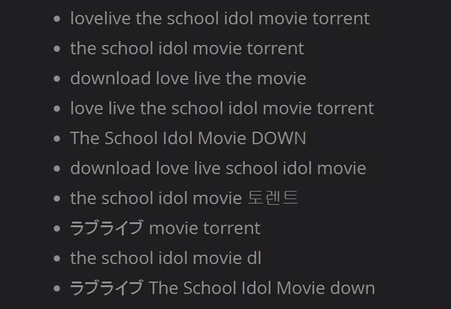kickasstorrents.eu love live the movie kickasstorrents.eu love live the movie