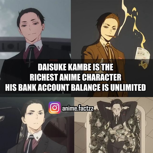 Who is the richest anime character  Quora
