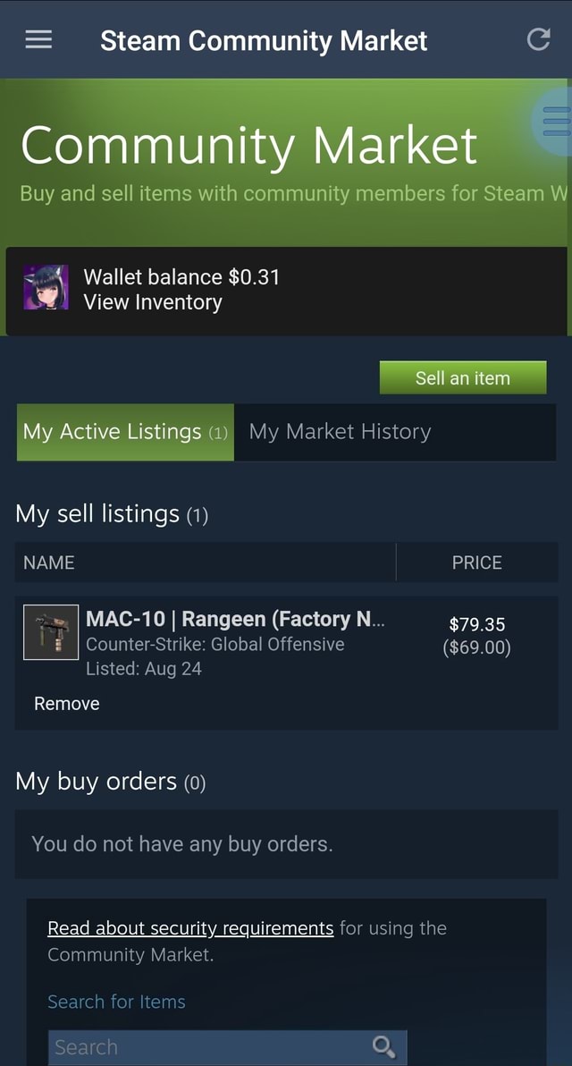 Steam Community Market :: Listings for 1353300-Roy