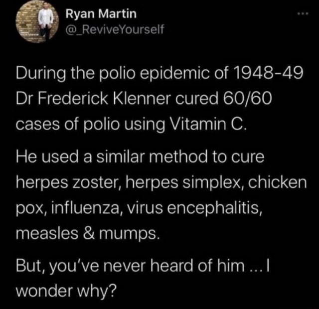 Ryan Martin ReviveYourself During the polio epidemic of 194849 Dr